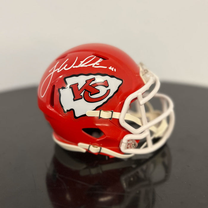James Winchester Signed Kansas City Chiefs Red Speed Mini Helmet