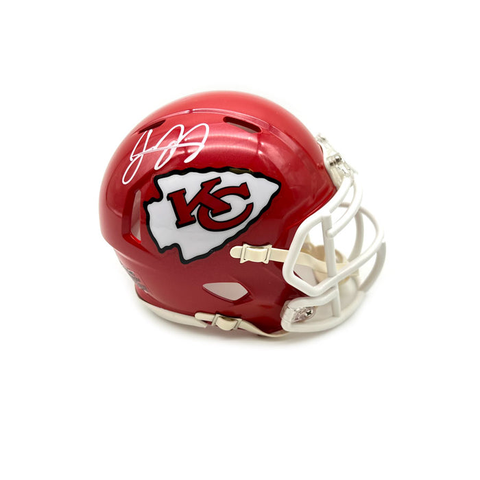 Jody Fortson Signed Kansas City Chiefs Red Speed Mini Helmet
