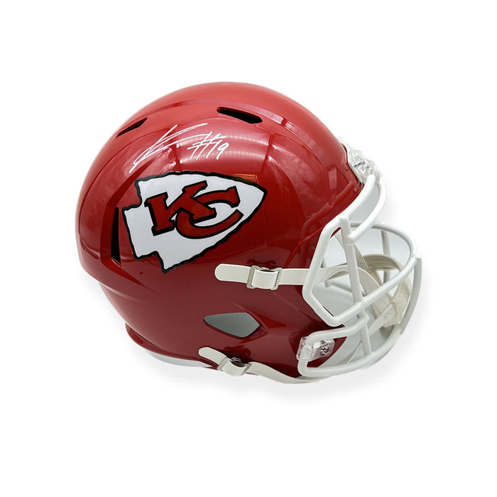 Kadarius Toney Signed Kansas City Chiefs Speed Full Size Helmet