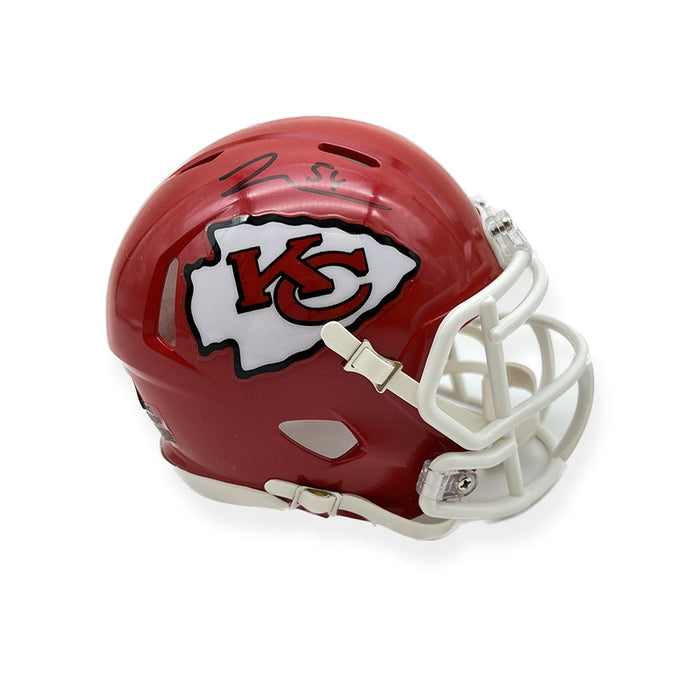 Leo Chenal Signed Kansas City Chiefs Signed Speed Mini Helmet (Black Ink)