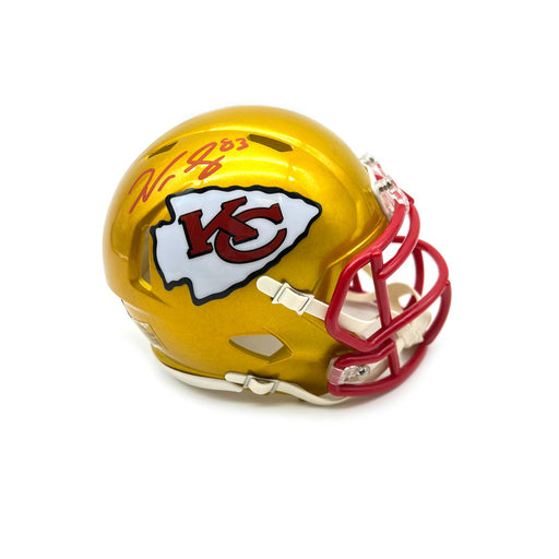 Jaylen Watson Signed Kansas City Chiefs Mini Speed Helmet — TSE Kansas City