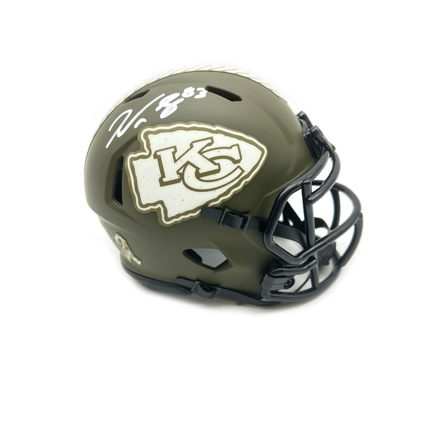 Khalen Saunders Signed Kansas City Chiefs Mini Speed Helmet — TSE Kansas  City