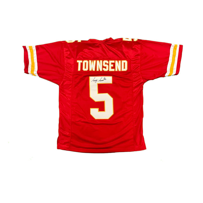 Tommy Townsend Signed Custom Red Jersey