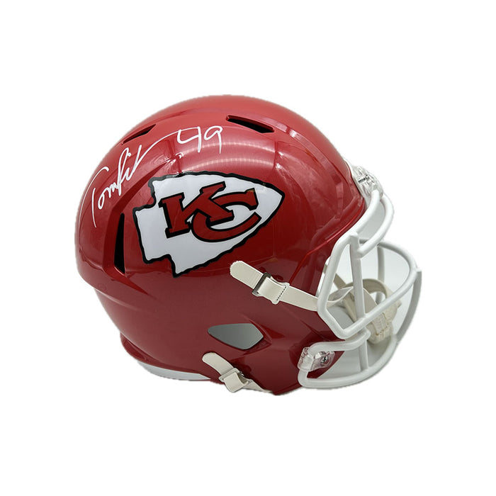 Tony Richardson Signed Kansas City Replica Full Size Speed Helmet