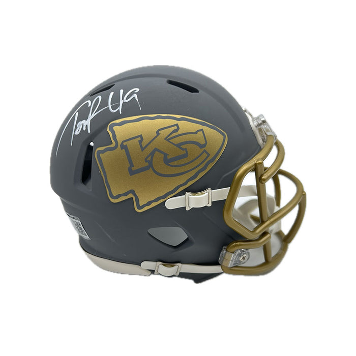 Tony Richardson Signed Kansas City Replica SLATE Mini Helmet