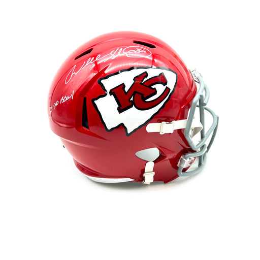 Jerick McKinnon Signed Kansas City Chiefs Full Size Lunar Helmet — TSE Kansas  City