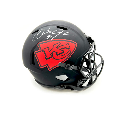 Patrick Mahomes Autographed Kansas City Chiefs Flash Full Size Helmet  Beckett