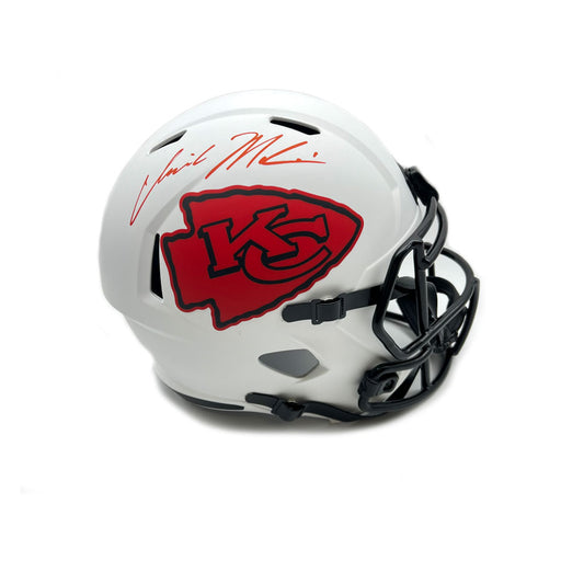 Patrick Mahomes Signed Kansas City Chiefs Full-Size Helmet with Curve Display  Case (Fanatics Hologram)