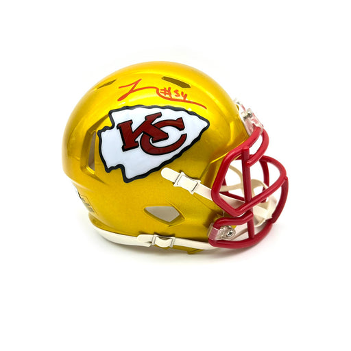 Jan Stenerud Signed Kansas City Chiefs Mini Helmet Inscribed HOF 1991 –