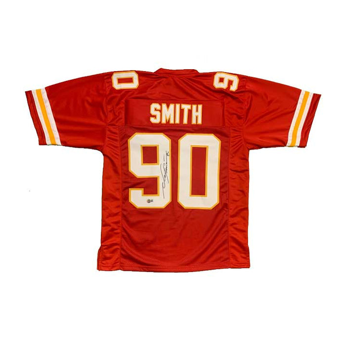 Neil Smith Signed Custom Red Jersey