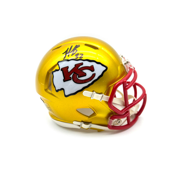Nick Bolton Signed Kansas City Chiefs Flash Mini Helmet