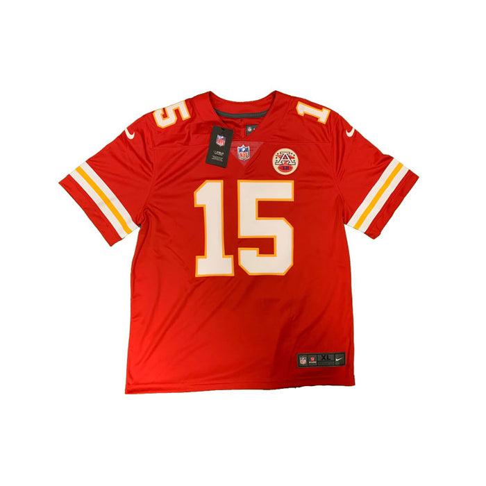 Patrick Mahomes Kansas City Chiefs Signed Red Nike Game Player Jersey