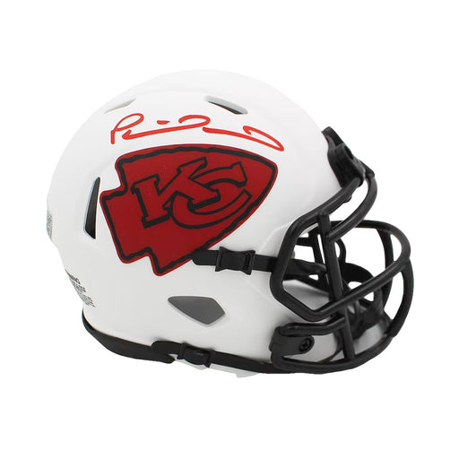 Kansas City Chiefs Leo Chenal Signed Chiefs Red Speed Replica Mini Hel